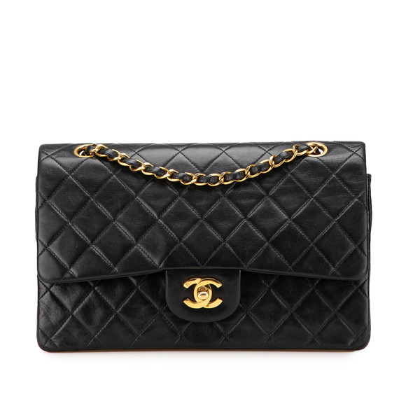 Pre-Loved Chanel Medium Classic Lambskin Double Flap - Picture 1 of 10